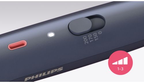 3 temperature settings to suit your hair type