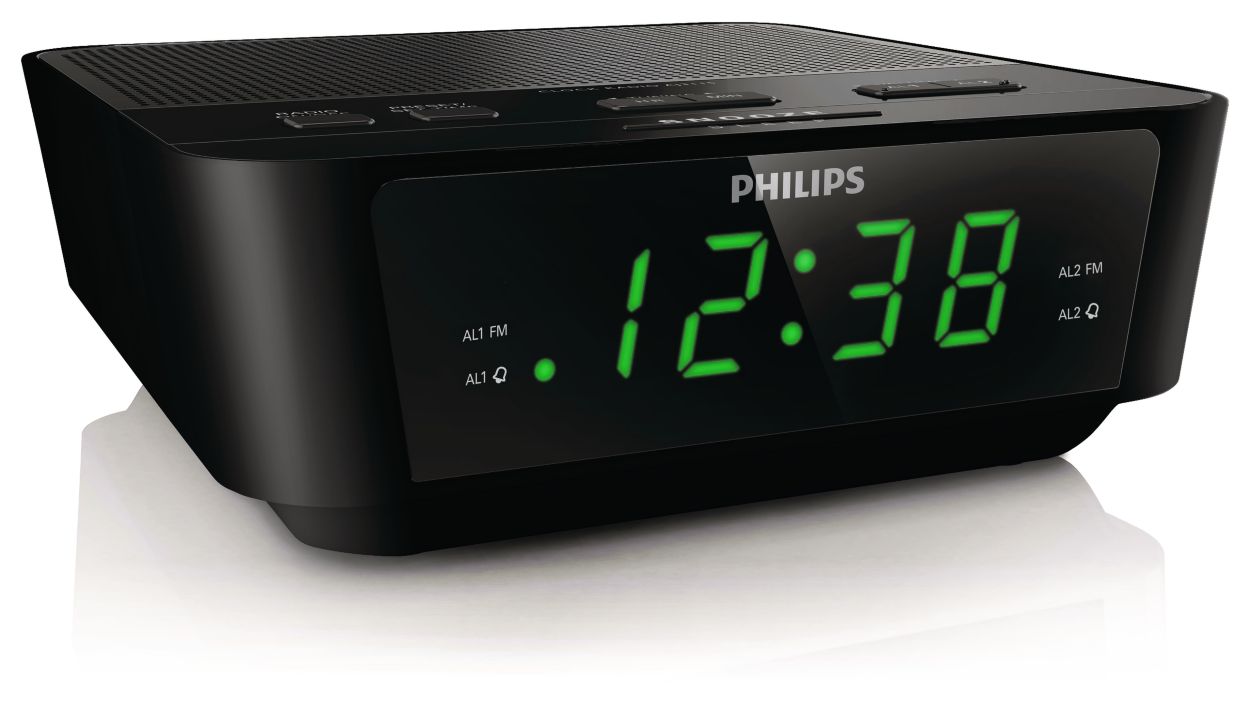  Philips Radio reloj AJ3112/37 AM y FM con batería de respaldo  (descontinuado por el fabricante) : Hogar y Cocina