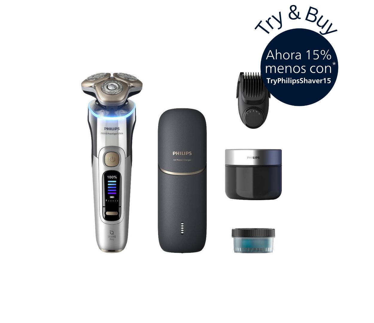 Afeitado apurado y piel ultrasuave todo el d&iacute;a.