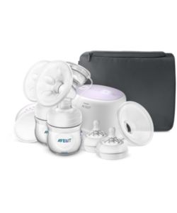 Comfort Double electric breast pump SCF334/04