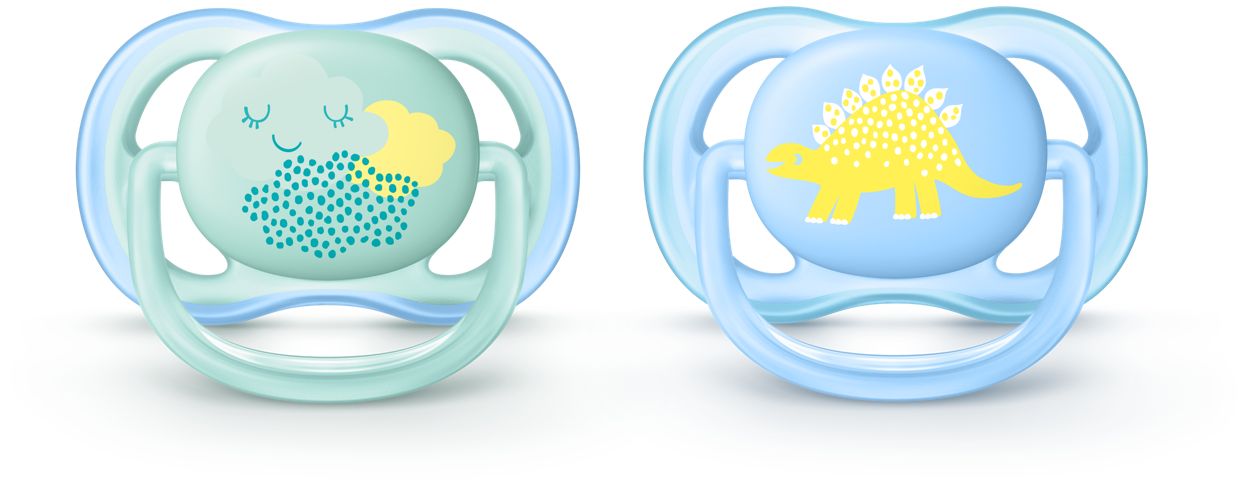 A light, breathable pacifier