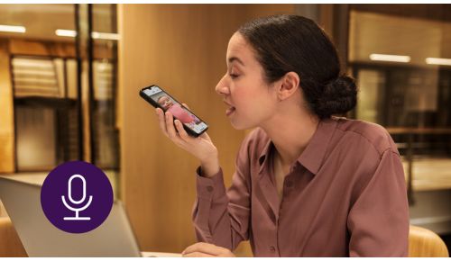 Habla y escucha el bebé