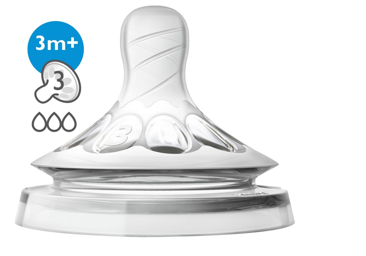 Philips Avent Natural Teat Adjustable Flow 2 Pieces