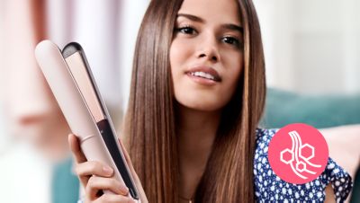 Placas de cerámica con queratina para un deslizamiento suave y un cabello brillante