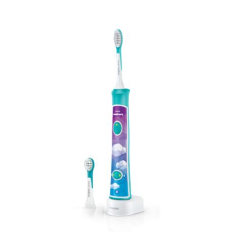 HX6392/02 Philips Sonicare For Kids Brosse à dents électrique - dispense