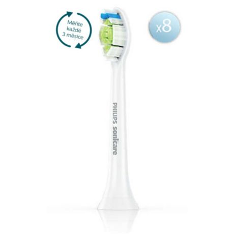 HX6068/26 Philips Sonicare DiamondClean Hlavice sonického kartáčku standardní velikost 8 ks