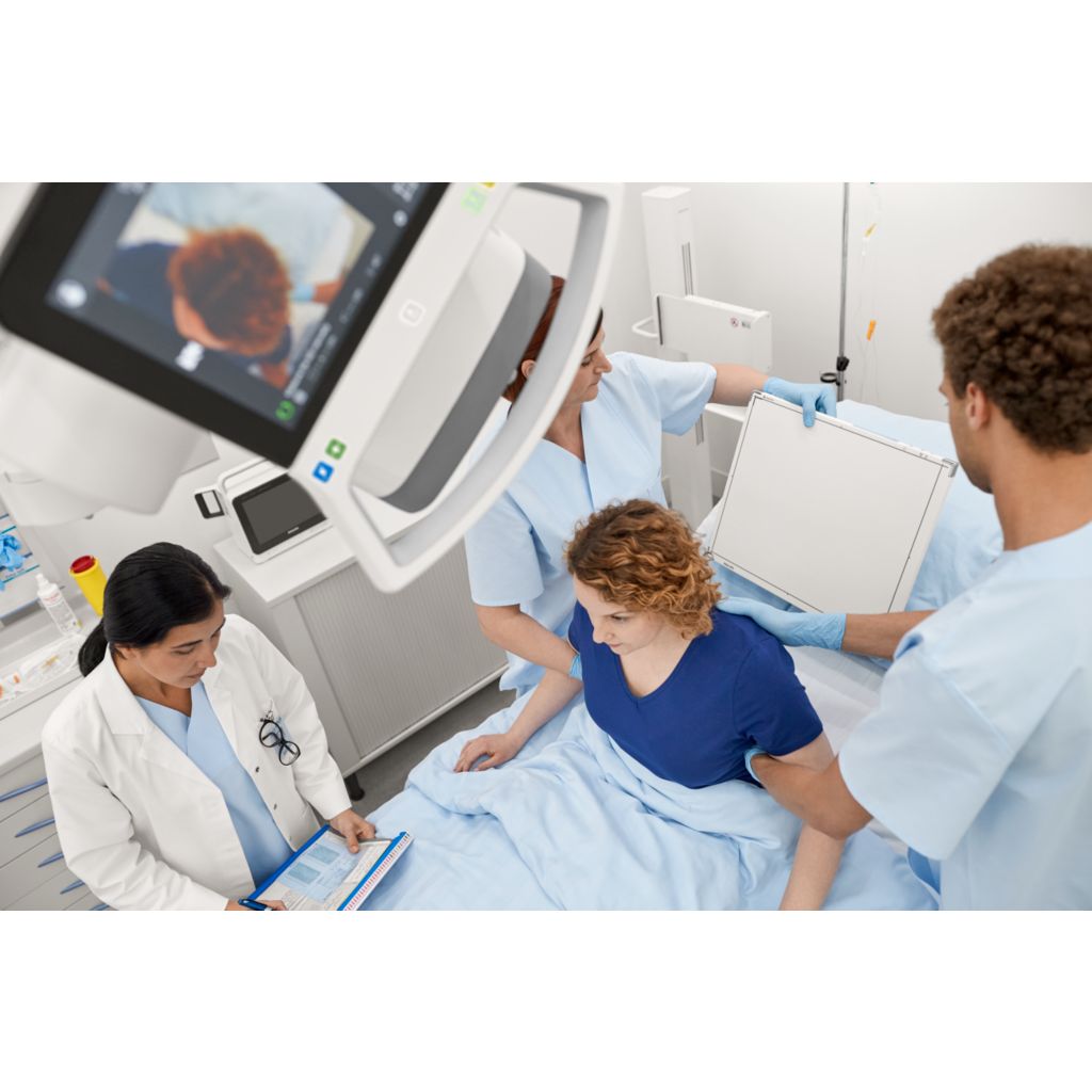 SkyFlow Plus - Grid-like contrast for free rad examinations