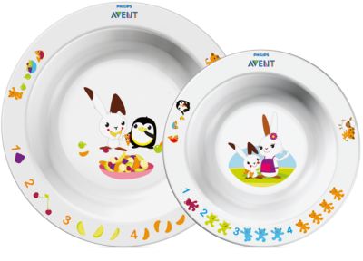 Toddler 2 bowl set 6m+