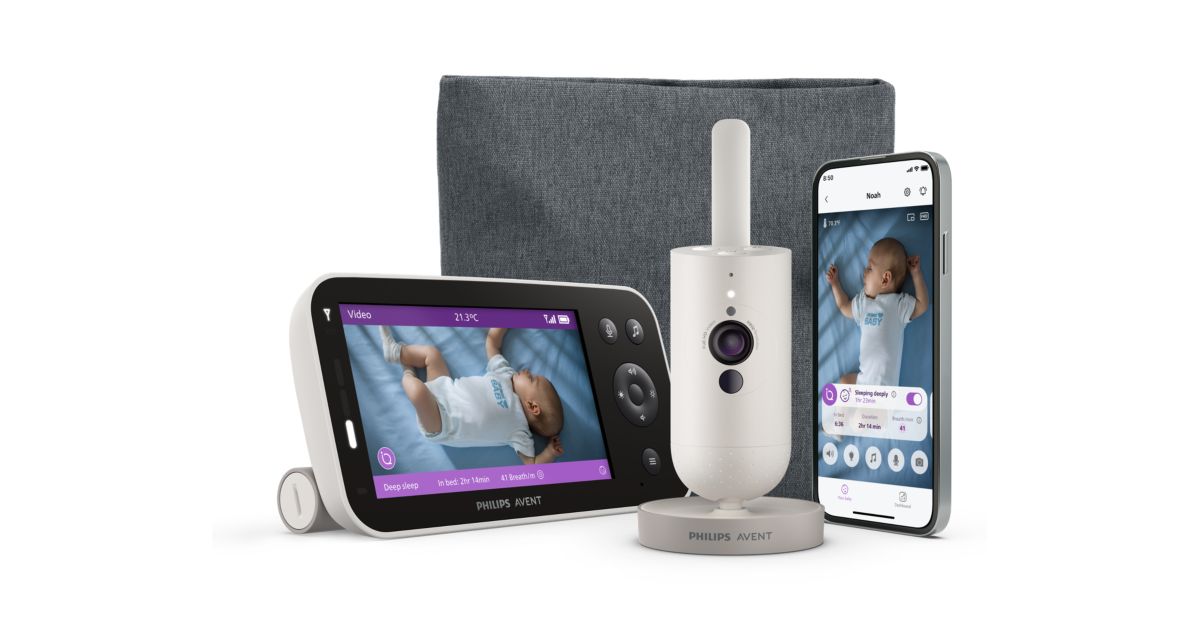 Philips Avent Premium Connected Inteligentný detský video monitor SCD971/26 - hlavný produktový obrázok Philips