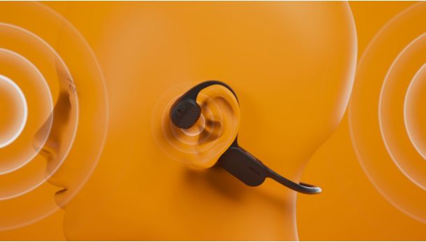 Bone conduction. Sound without earbuds