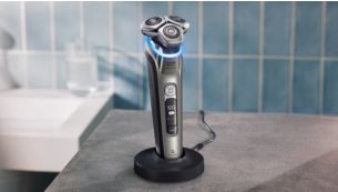 Effortless charging with convenient stand available at hand