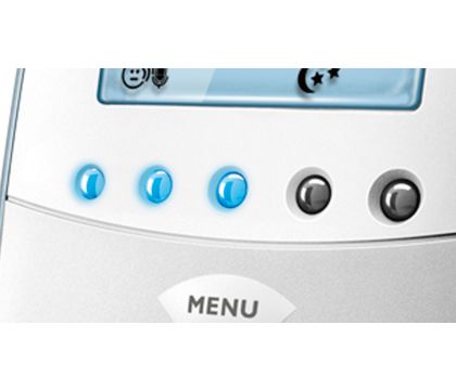 Philips Avent Babyphone DECT SCD580/00 Fréquence 1.9 GHz Portée