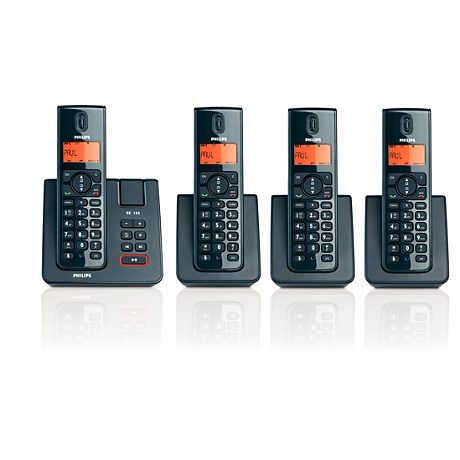 SE1554B/05  Cordless phone answer machine