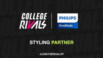 Philips OneBlade College Rivals styling partnership