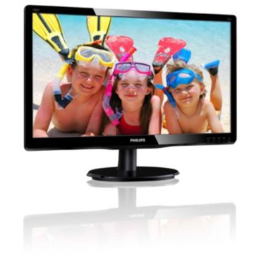196V4LSB2 LCD monitor with LED backlight
