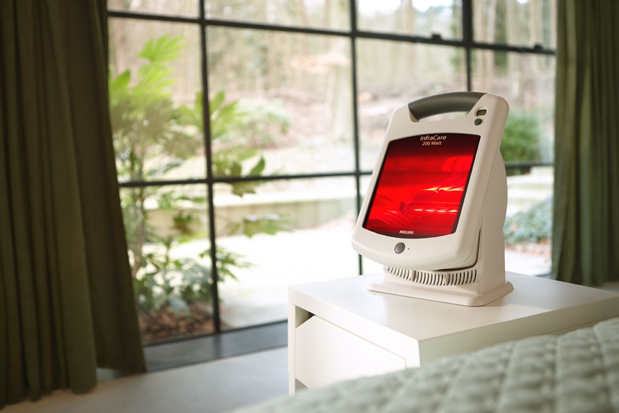 Philips infrared shop light therapy