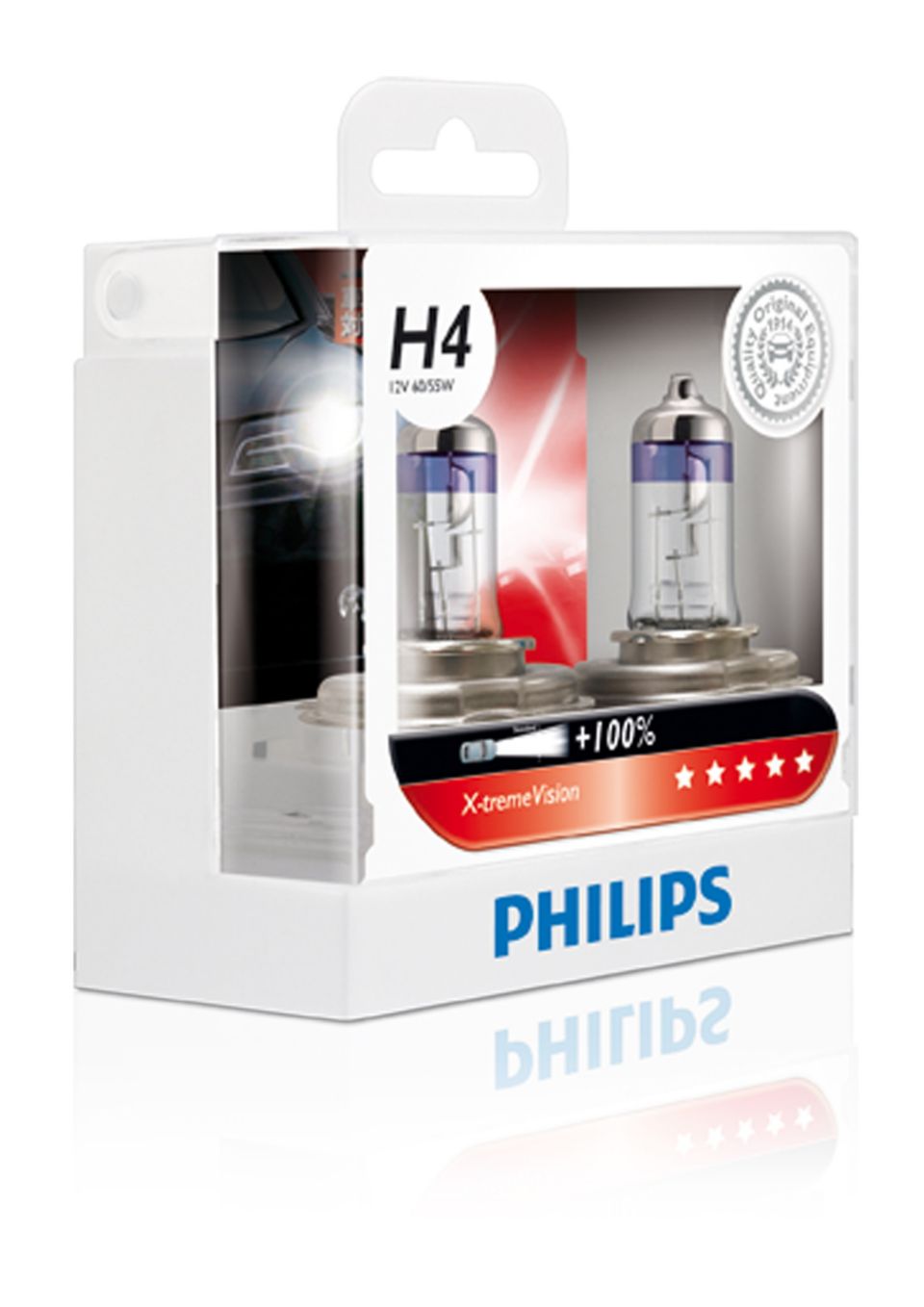X-tremeVision Headlight bulb 12972XVS2 | Philips