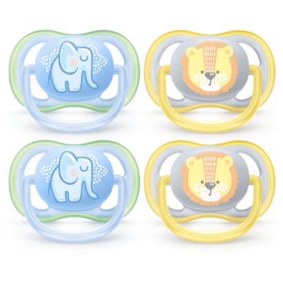 A light, breathable pacifier