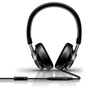 Philips Fidelio hoofdtelefoon voor op het oor met hoofdband