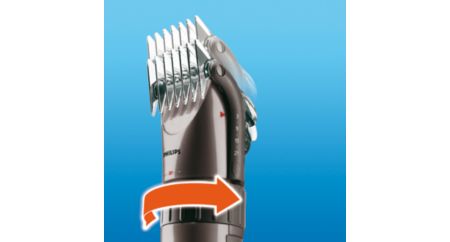 3D contour following comb for speed and comfort