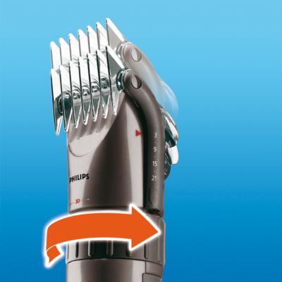 3D contour following comb for speed and comfort