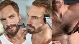 13 pieces to trim your face and head
