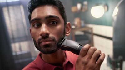 BeardSense Technology for constant trimming performance