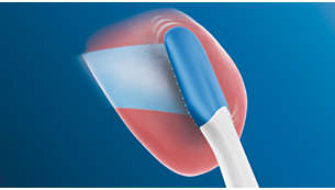 En Philips Sonicare-rengjøring av tungen
