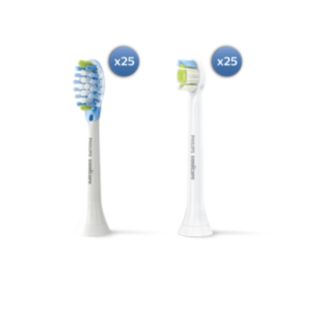 Têtes de brosse à dents standard