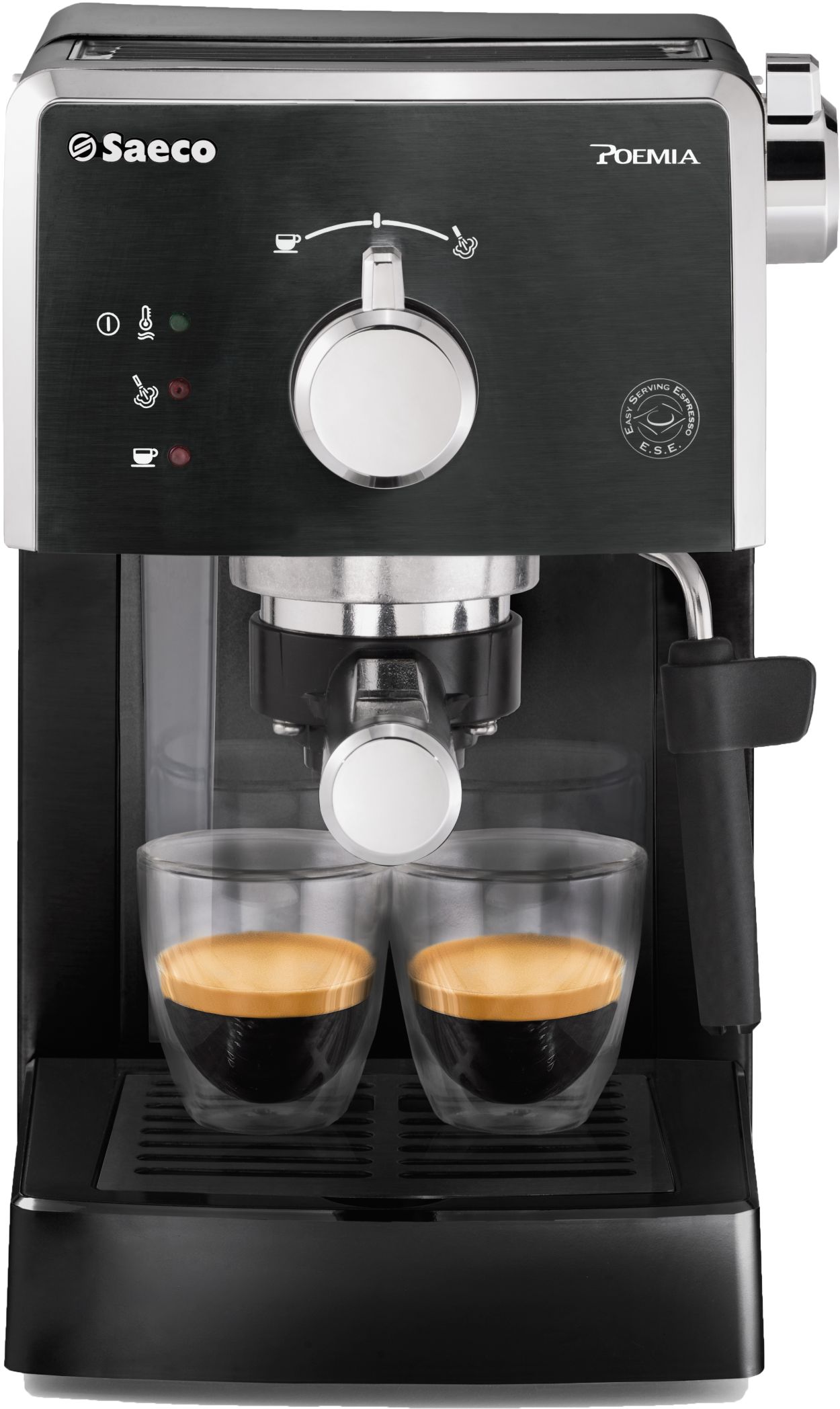 Test et Avis : Saeco Poemia HD8423/22, Machine à expresso manuelle