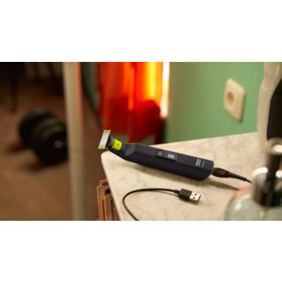 Trim edge & shave any length of hair effortlessly*