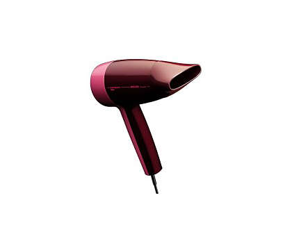 400-W hairdryer with two heat/speed settings