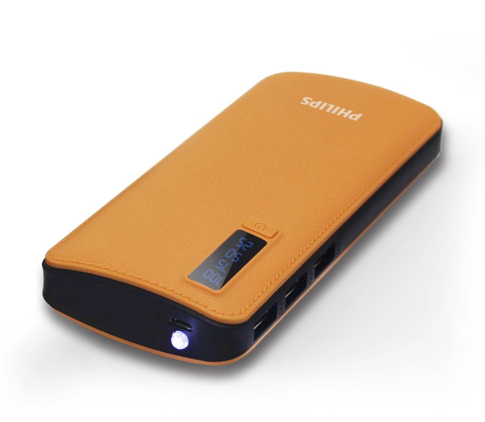Powerful 3 USB ports power bank