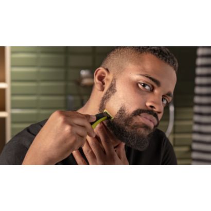 Trim, edge and shave any length of hair
