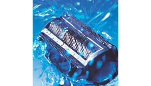 Til våd og tør brug, kan anvendes i bruseren og er nem at rengøre