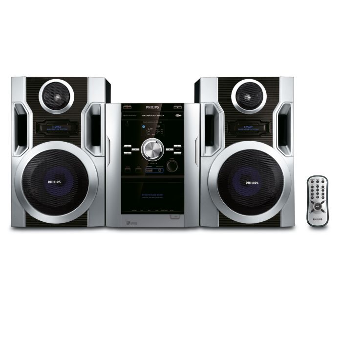 Listen to your favourite MP3-CD music in rich sound