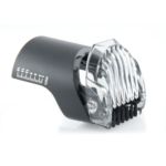 Peine-guía que sigue los contornos