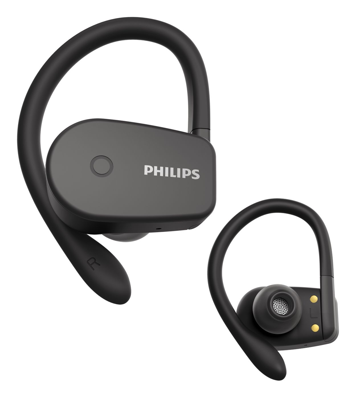 Philips Auriculares Inalámbricos De Diadema Con Micrófono/Bluetooth,  Aislamiento De Sonido, 29h De Reproducción, Carga Rápida/Cascos Inalámbricos  Philips H5205BK/00