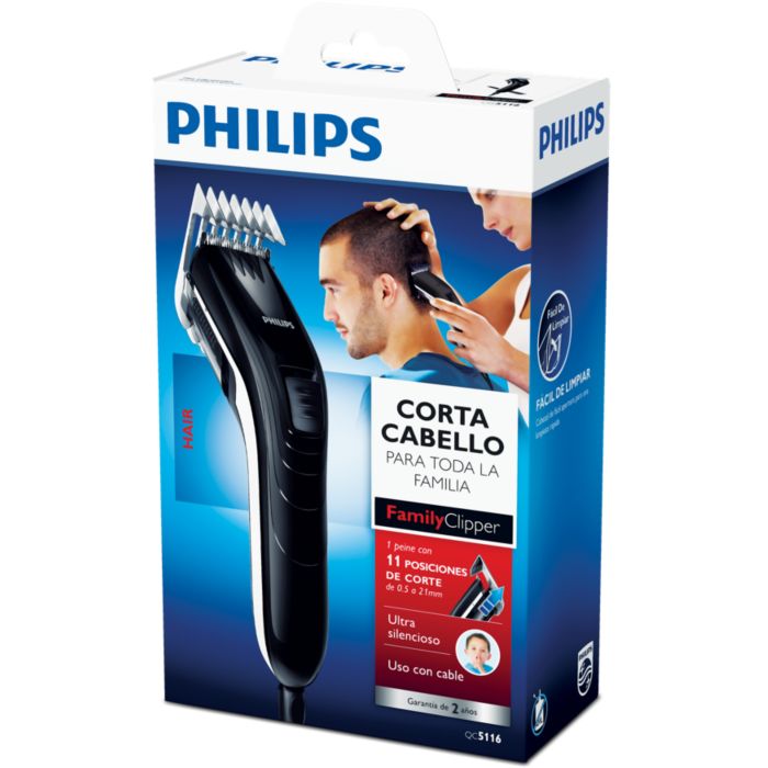 Cortacabello para uso familiar QC5116 15 Philips