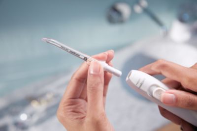 Guidance tip ensures correct placement