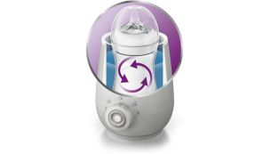 PHILIPS Avent Scf358/00 Scaldabiberon Per Un Riscaldamento Rapido E  Uniforme Di Latte E Alimenti Per Bambini, Bianco : PHILIPS AVENT:  : Prima infanzia