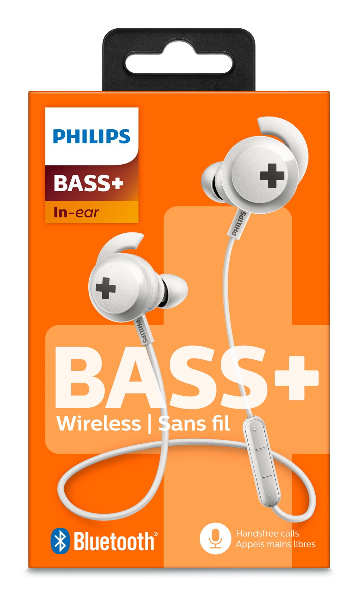 Philips bass+ on 2025 ear bluetooth headphones