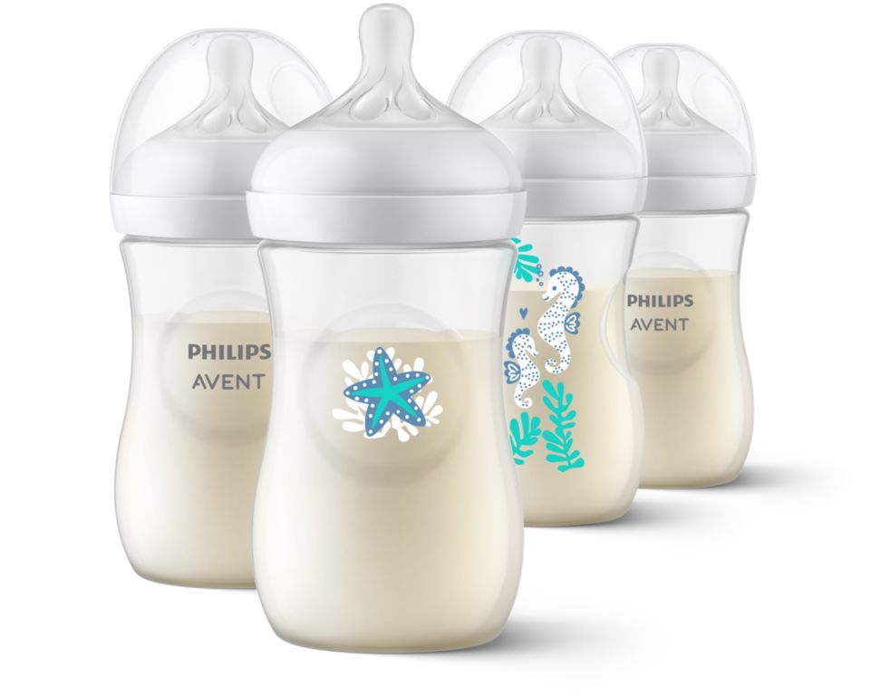 Supports baby's individual drinking rhythm