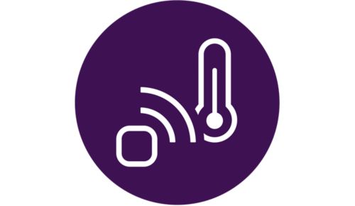 El control inteligente de temperatura selecciona el modo de calentamiento ideal