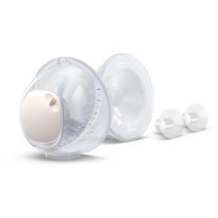 Hands-free Double Collection Cups