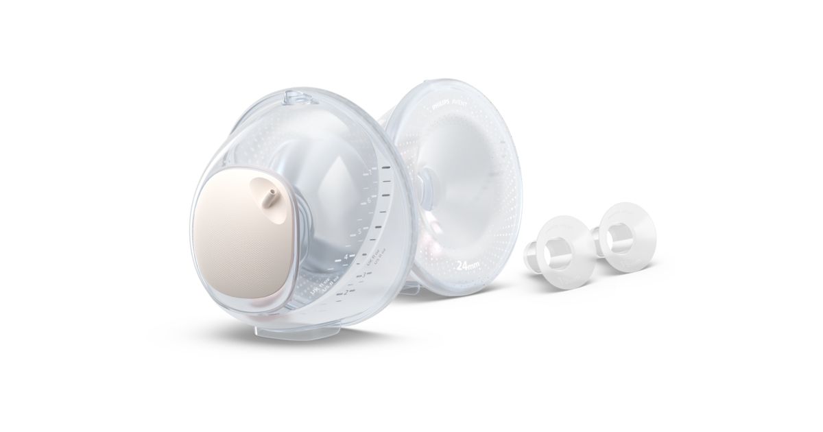 Philips Avent Hands-free Dvojité poháriky na zachytávanie mlieka SCF439/01 - hlavný produktový obrázok Philips