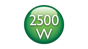 Professionelle Leistung von 2500 W für ein perfektes Ergebnis wie vom Friseur
