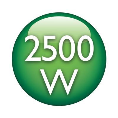 Επαγγελματικό 2500 W για τέλεια, επαγγελματικά αποτελέσματα
