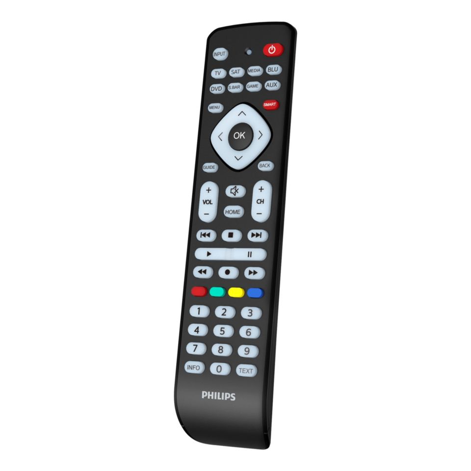 Mando a distancia de repuesto para TV Philips,Mando universal de control  remoto para TV de repuesto para Philips,Funciona con TODOS los televisores  Philips - Mando a distancia de repuesto para Philips 