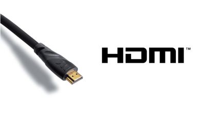 HDMI digital output for easy connection with only one cable